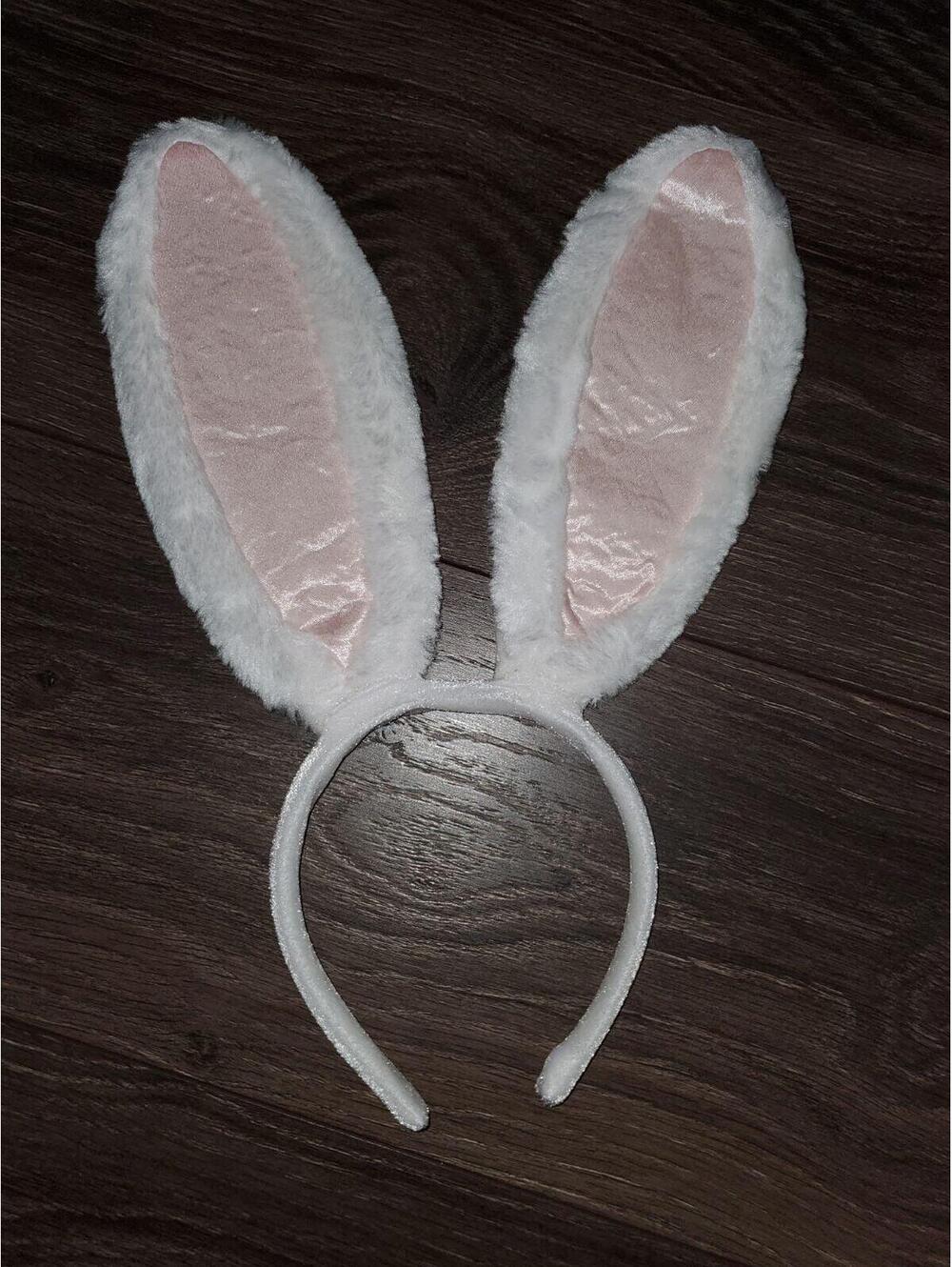 NEW Furry Easter Bunny Ears Headband Dress Up Costume
